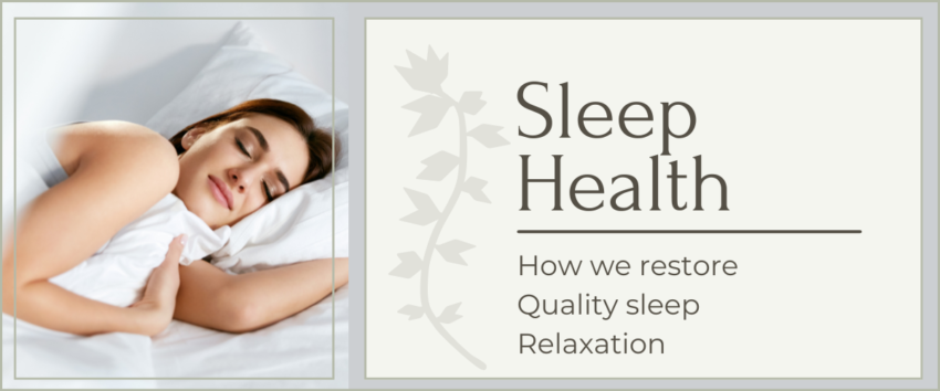 Sleep Health Restorative Health